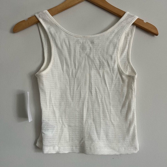 NWT- American Eagle Corset Cropped Tank Top size medium - Picture 3 of 4